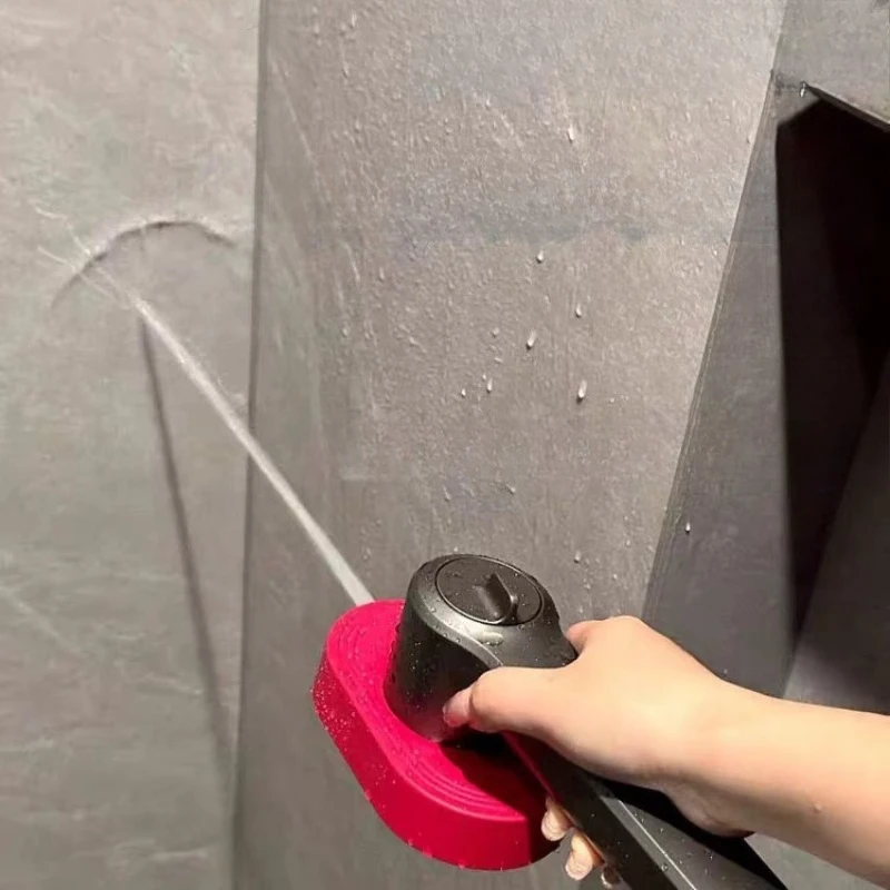 High Pressure Shower Head Handheld - Drehbarer Multifunktionaler Handbrause, Hochdruck-Ovaler Großer Silikon-Duschkopf