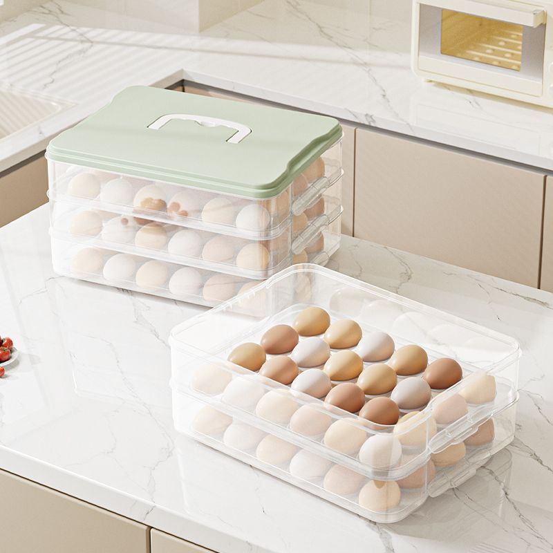 Kitchen - Eier-Aufbewahrungsbox für den Kühlschrank, lebensmittelecht, Frischhaltebox,
