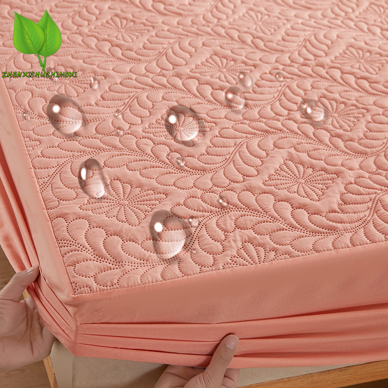 Waterproof Mattress Protector Breathable - Wasserdichtes Spannbetttuch, atmungsaktiv, antibakteriell, Matratzenschoner mit
