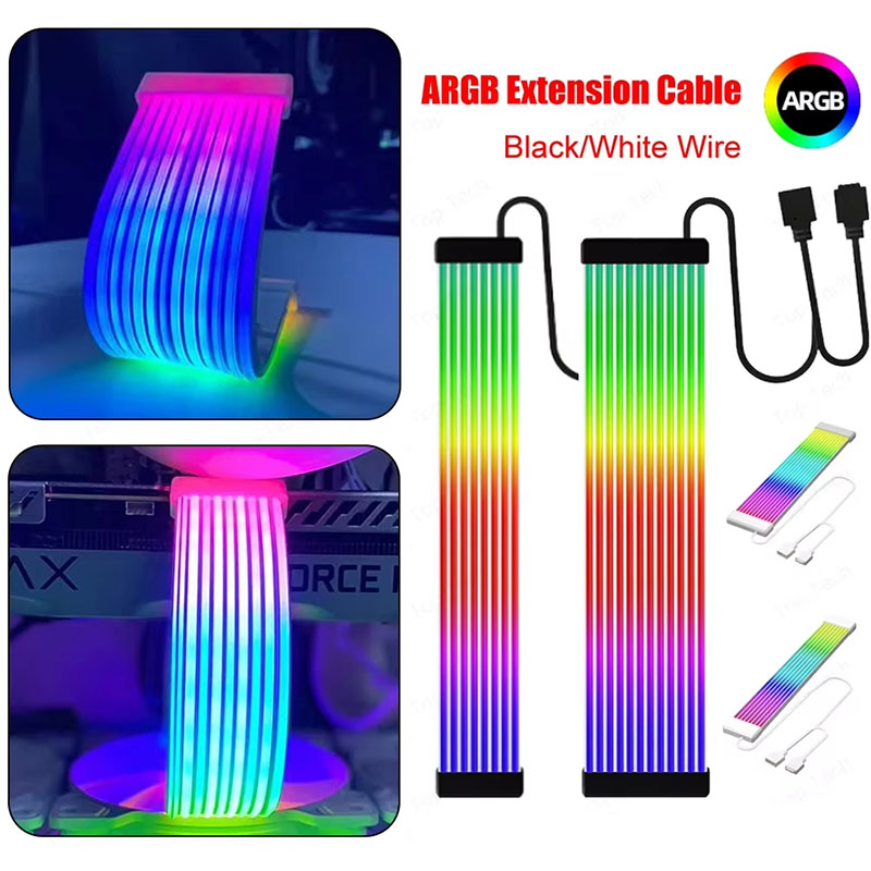 Lighting - 5V 3-Pin ARGB Sync PC-Kabel 8/24-Pin