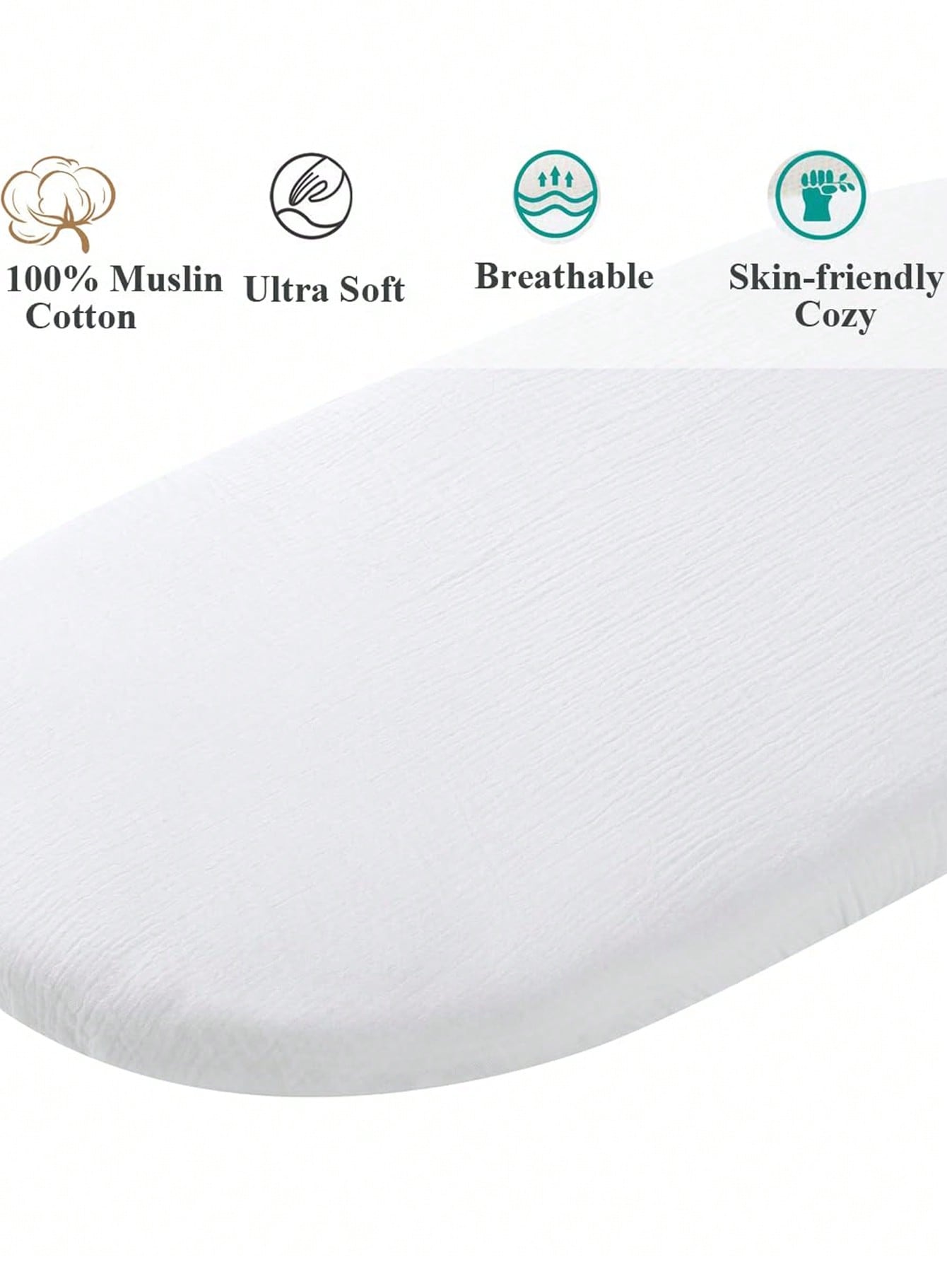 2er-Pack Wickelunterlagen-Abde – Muslin Cotton Bedspread Bewertung und Preis