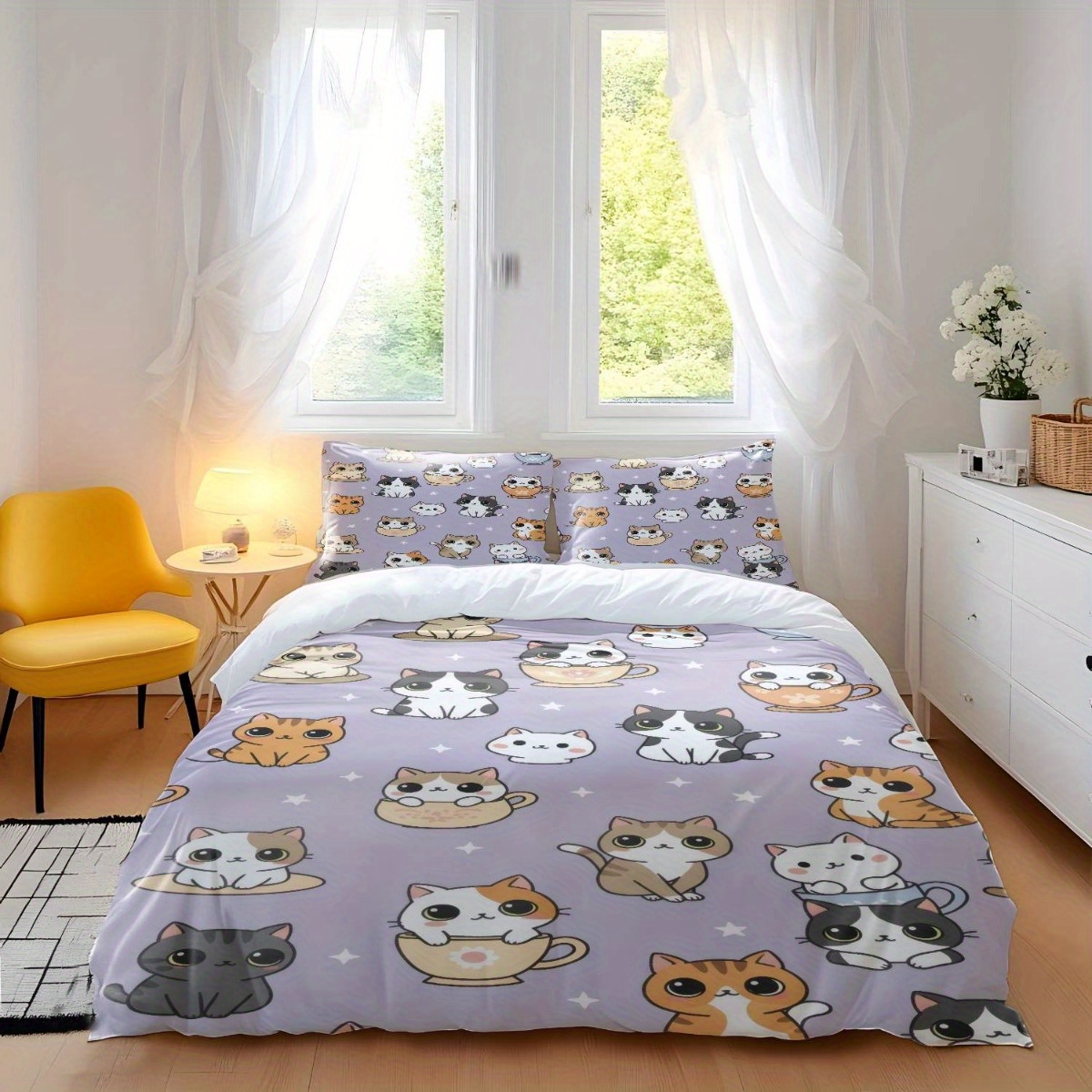 Weiches Bettbezug-Set mit drei – Duvet Cover Sets With Zipper Bewertung und Preis