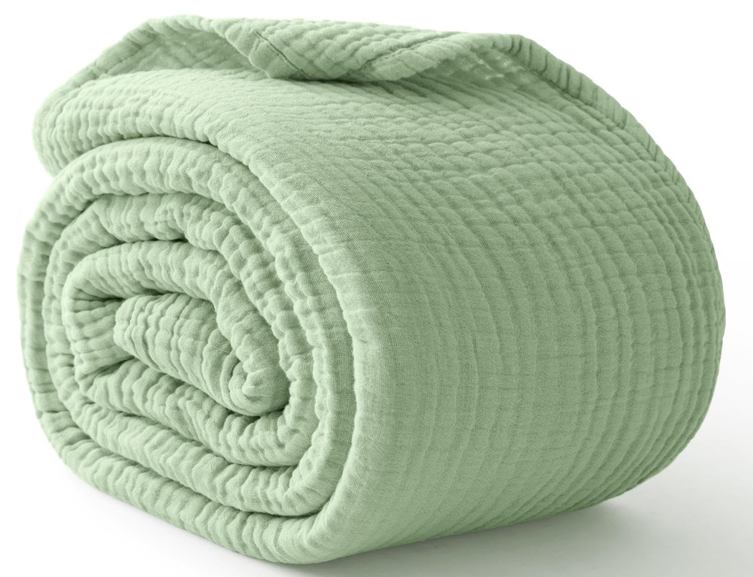 Decke aus 100 % Baumwolle für  – Muslin Cotton Bedspread Bewertung und Preis
