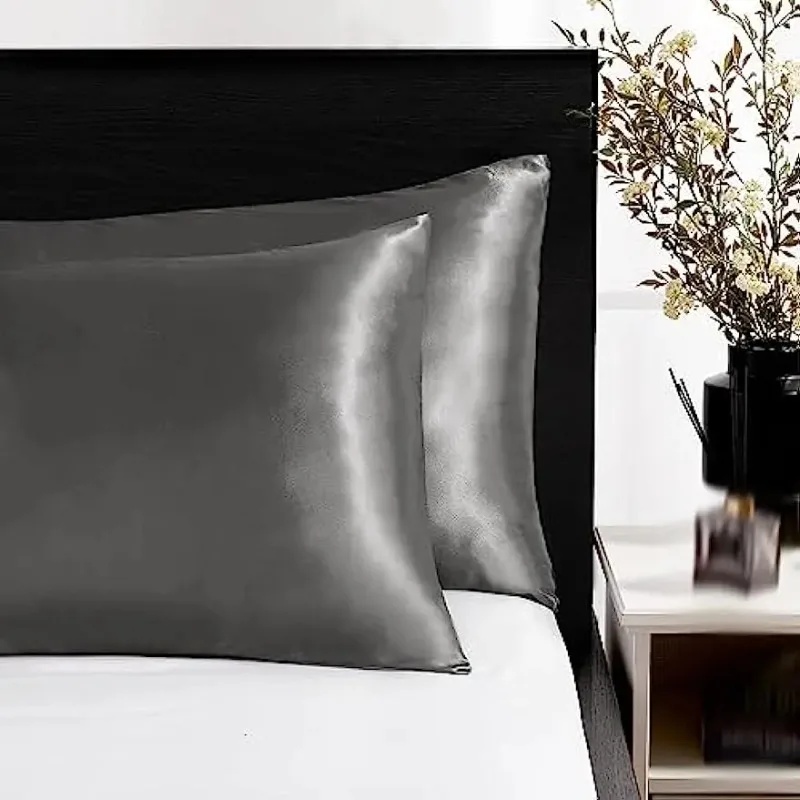 Satin-Seidenkissenbezug für Ha – Satin Silk Pillowcase Hair Skin Bewertung und Preis