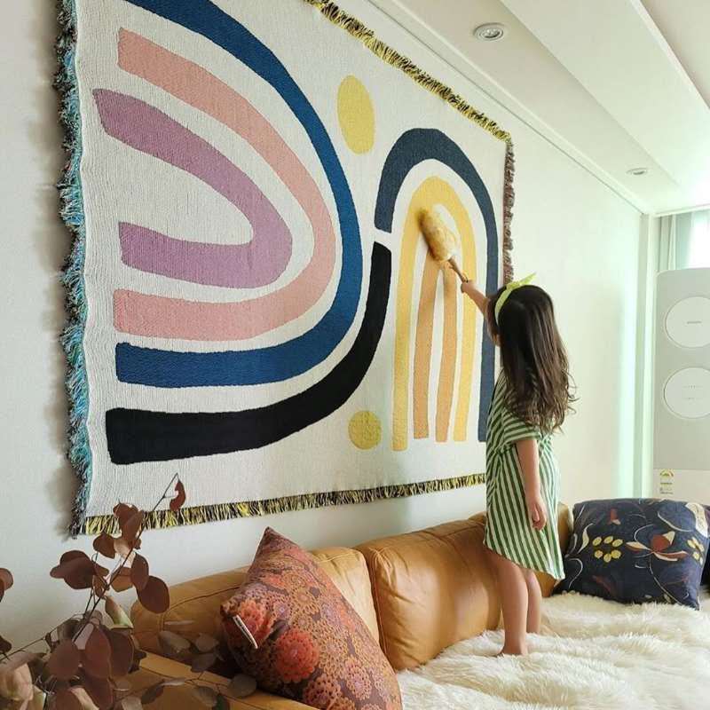 Textile City Ins Dicke Baumwol – Boho Throw Blanket Fringe Bewertung und Preis