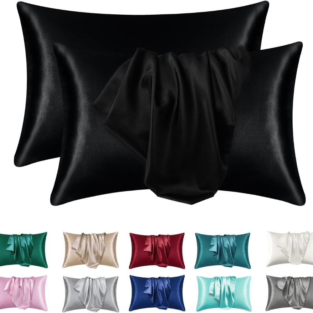 1/2 Stück Satin-Seidenkissenbe – Satin Silk Pillowcase Hair Skin Bewertung und Preis