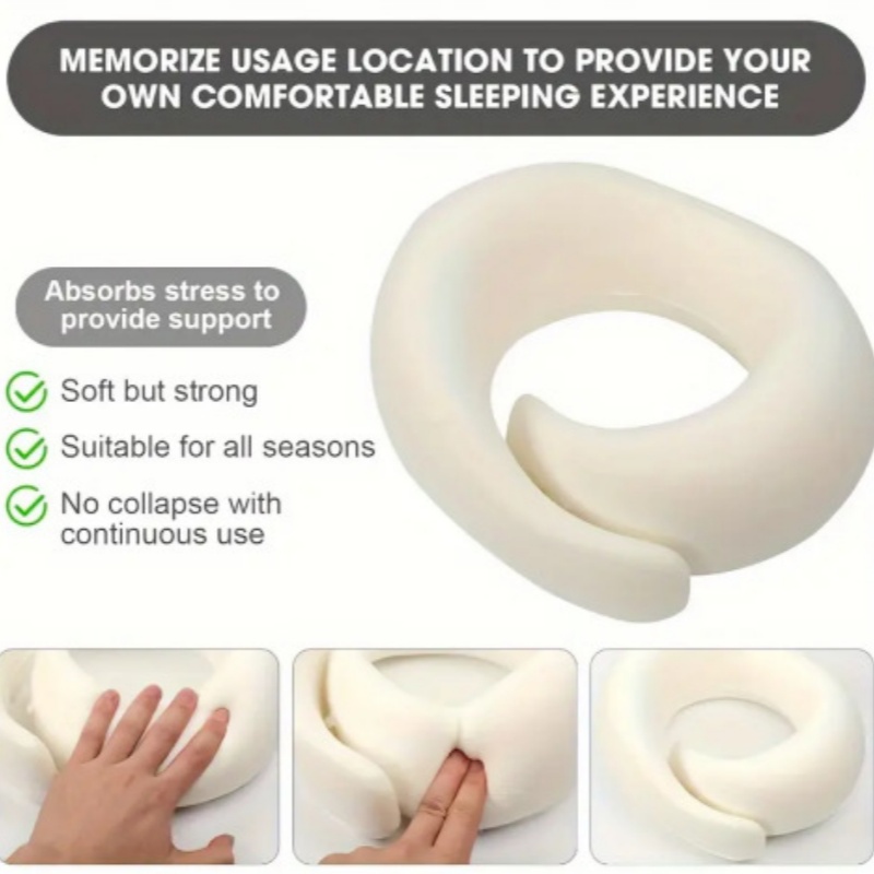 Tragbares U-förmiges Reisekiss – Anti Snore Contour Pillow Bewertung und Preis