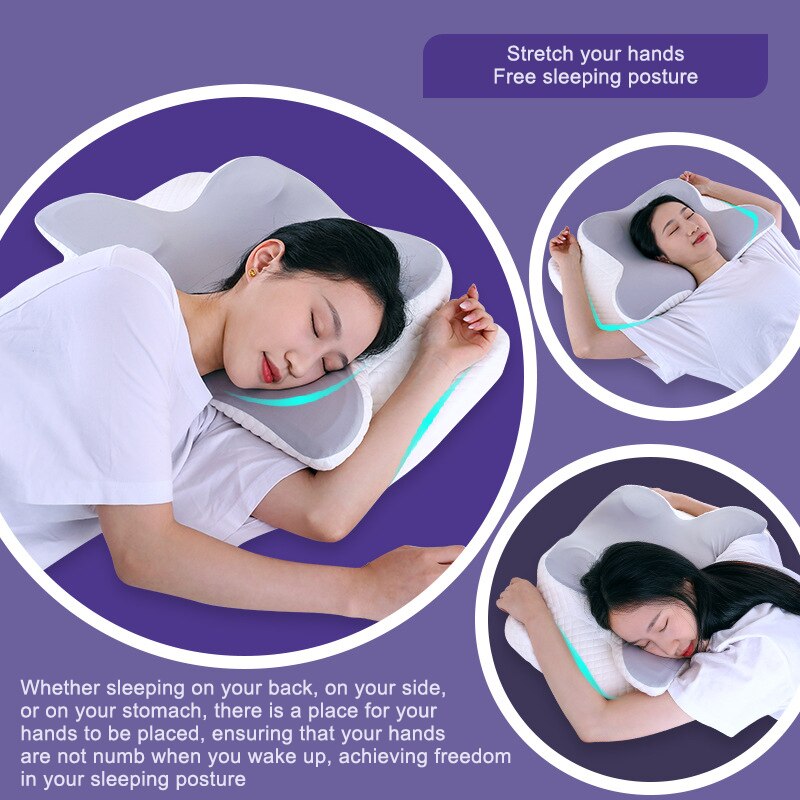 Memory-Schaum-Kissen, schmette – Memory Foam Orthopedic Pillow Neck Pain Bewertung und Preis