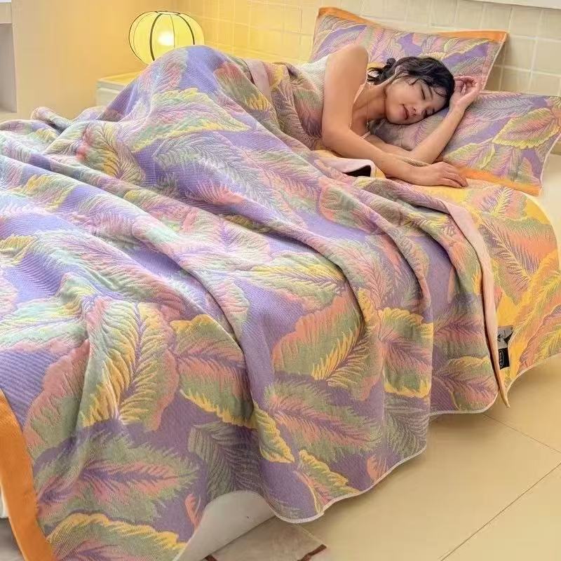 6-Lagige Musselin-Decke in Que – Muslin Cotton Bedspread Bewertung und Preis