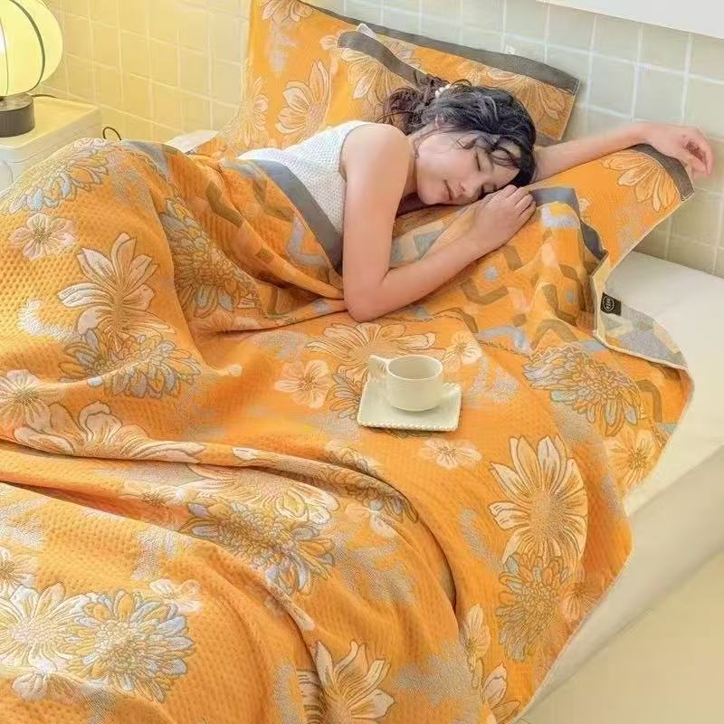 6-Lagige Musselin-Decke in Que – Muslin Cotton Bedspread Bewertung und Preis