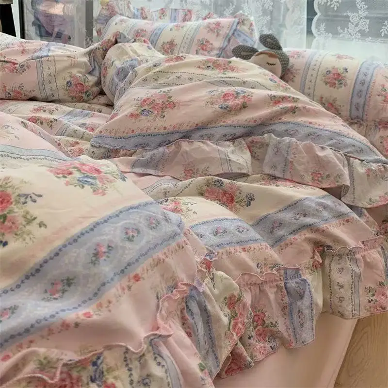 Koreanischen Stil Prinzessin F – Aesthetic Floral Duvet Cover Bewertung und Preis