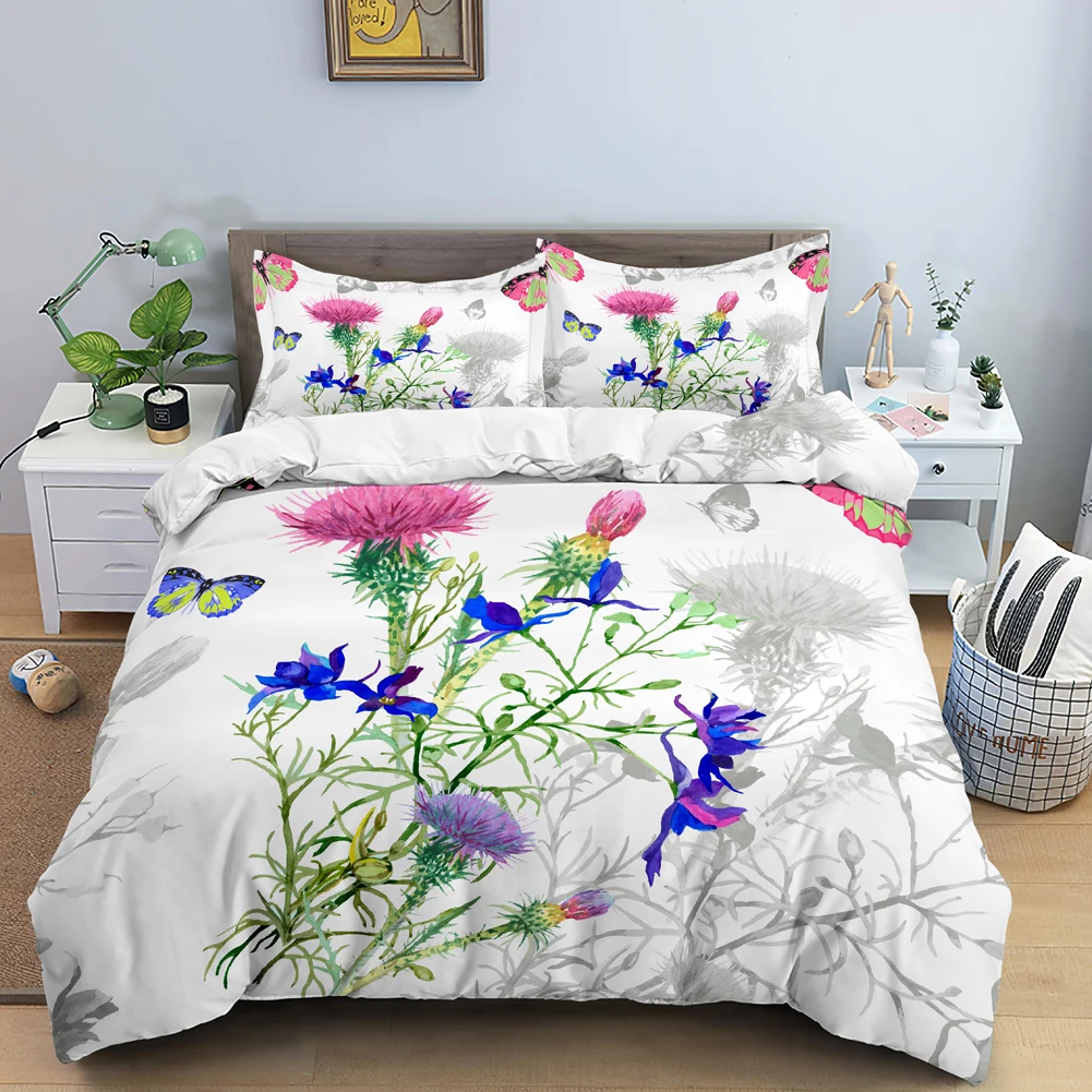 Schmetterlings-Bettwäsche-Set, – Duvet Cover Sets With Zipper Bewertung und Preis