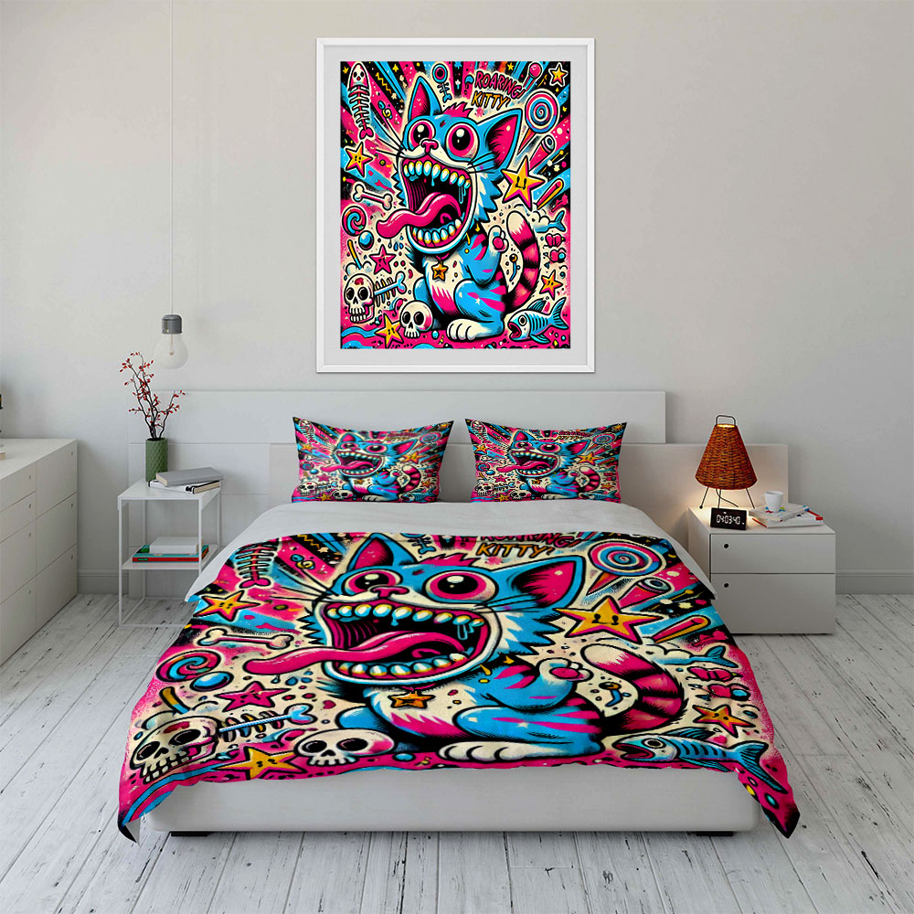 Bettwäsche-Set im Pop-Graffiti – Duvet Cover Sets With Zipper Bewertung und Preis