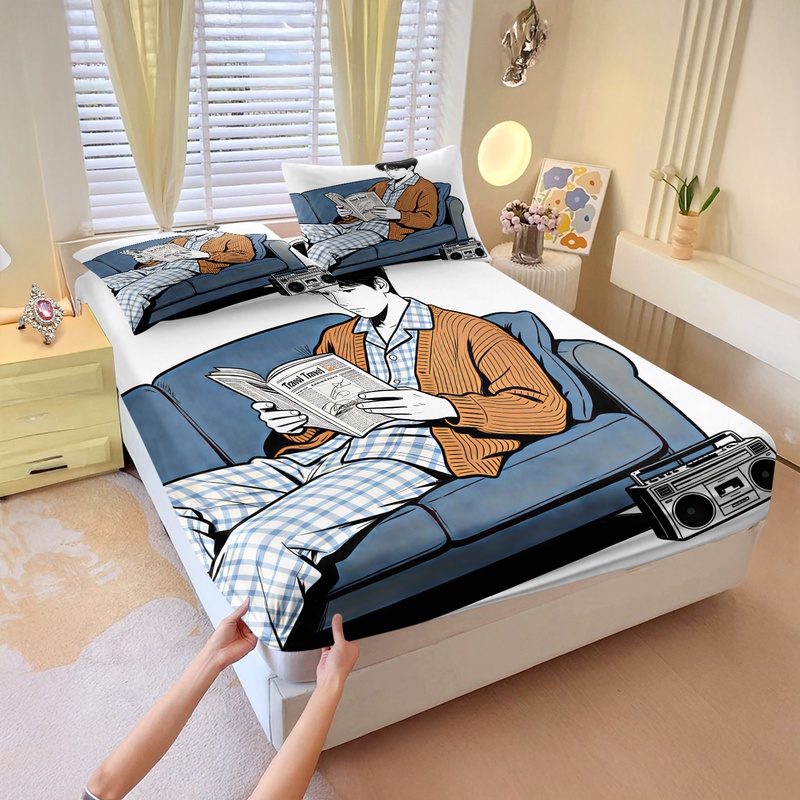 Weiches Reise-Bettlaken-Set: M – Fitted Bed Sheets Deep Pocket Bewertung und Preis