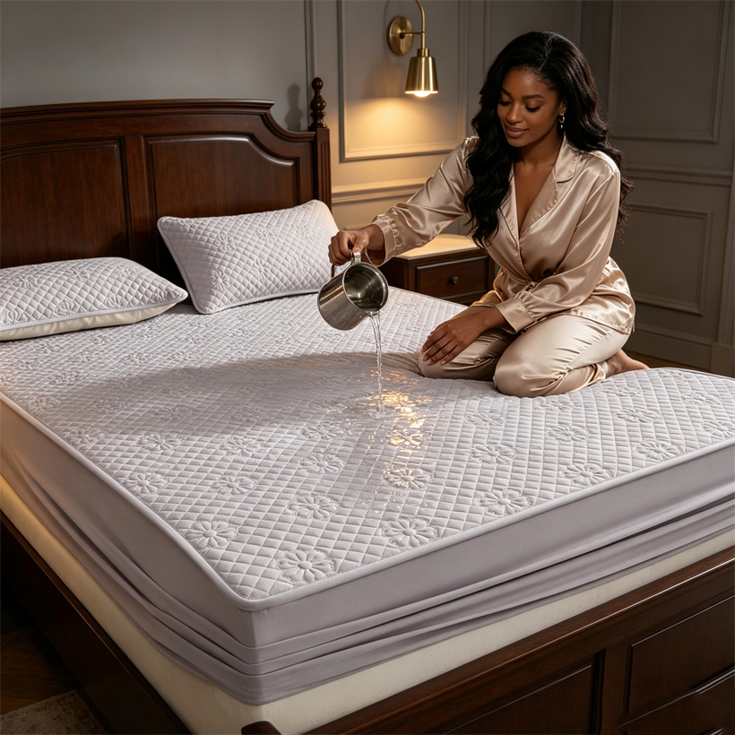 Wasserdichter geprägter Matrat – Waterproof Mattress Protector Breathable Bewertung und Preis