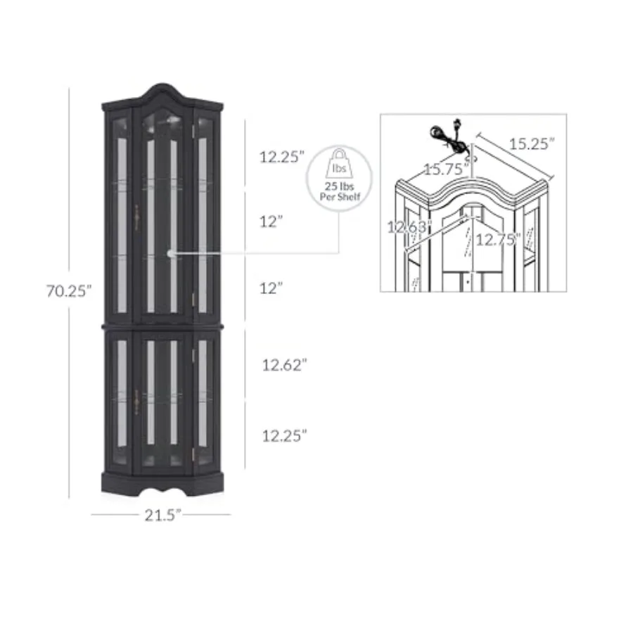 Beleuchteter Vitrinenschrank m – Kitchen Bewertung und Preis