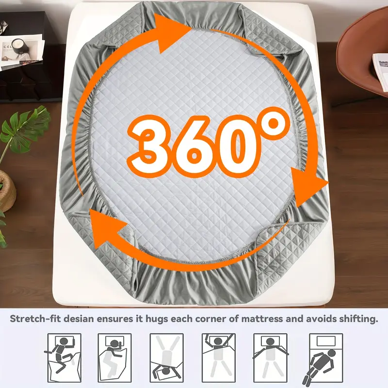 Wasserdichter Matratzenschutz, – Waterproof Mattress Protector Breathable Bewertung und Preis