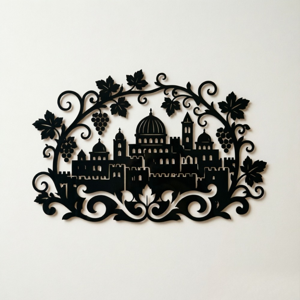 CIFBUY Eisen-Wandkunst Jerusal – Home Decor Bewertung und Preis
