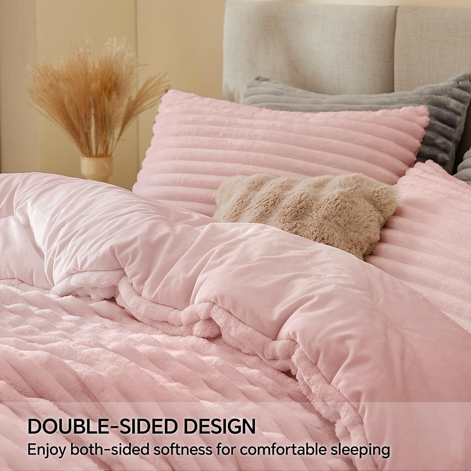 Superweiches, flauschiges Flee – Fluffy Fleece Comforter King Size Bewertung und Preis