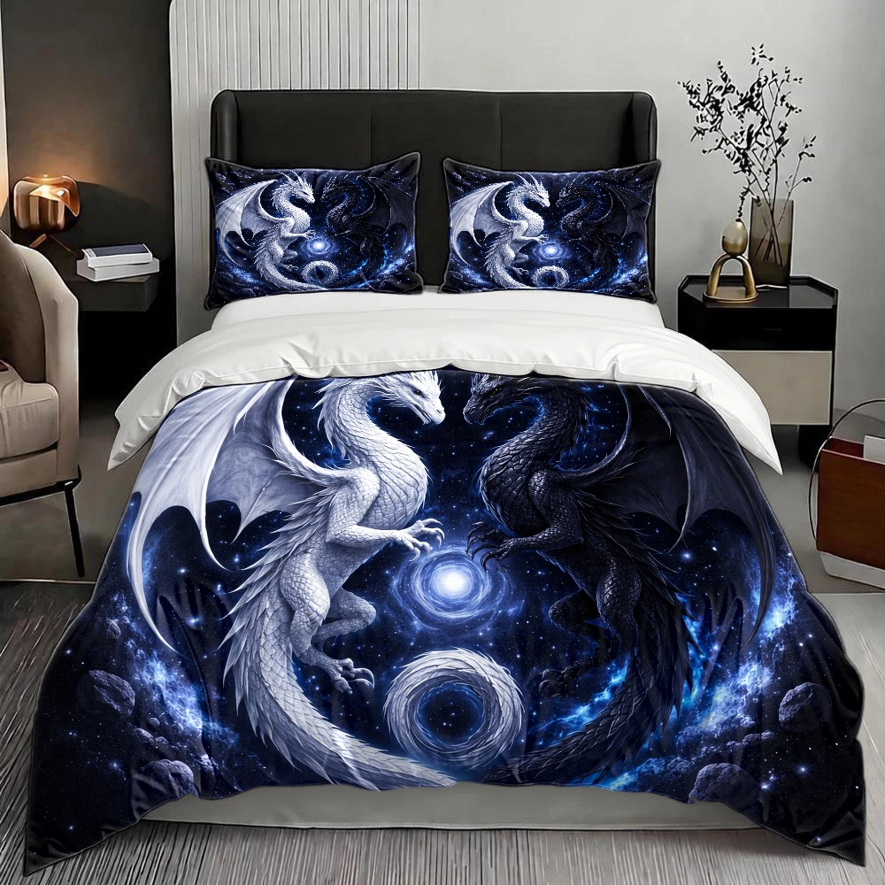 3-teiliges Bettwäsche-Set mit  – Duvet Cover Sets With Zipper Bewertung und Preis