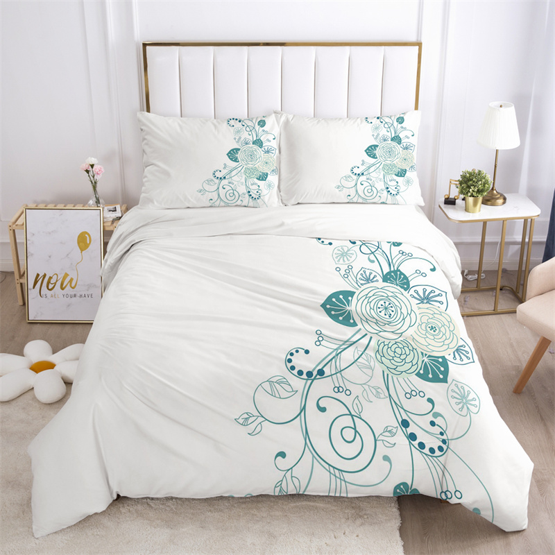 Bettwäsche-Set mit Blumenblätt – Aesthetic Floral Duvet Cover Bewertung und Preis