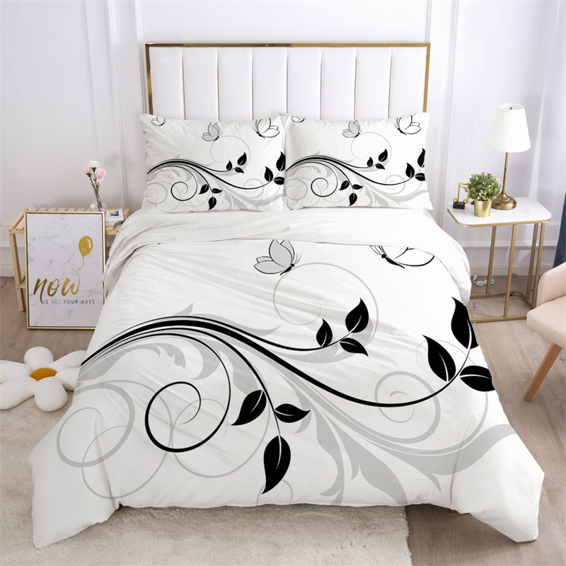 Bettwäsche-Set mit Blumenblätt – Aesthetic Floral Duvet Cover Bewertung und Preis